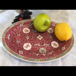 Mun Shou Oval Platter